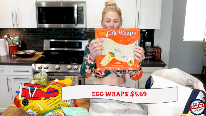 Trader Joe's Egg Wraps Review, $4.69 - Trader Joe's List