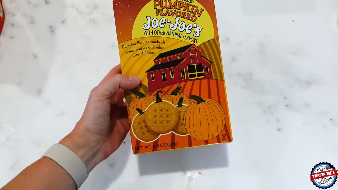 Trader Joe's Pumpkin Flavored Joe Joe's Review, 2.99 Trader Joe's List