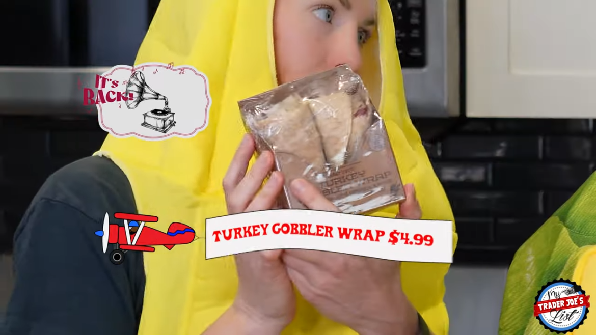 Trader Joe's Turkey Gobbler Wrap Review, 4.99 Trader Joe's List