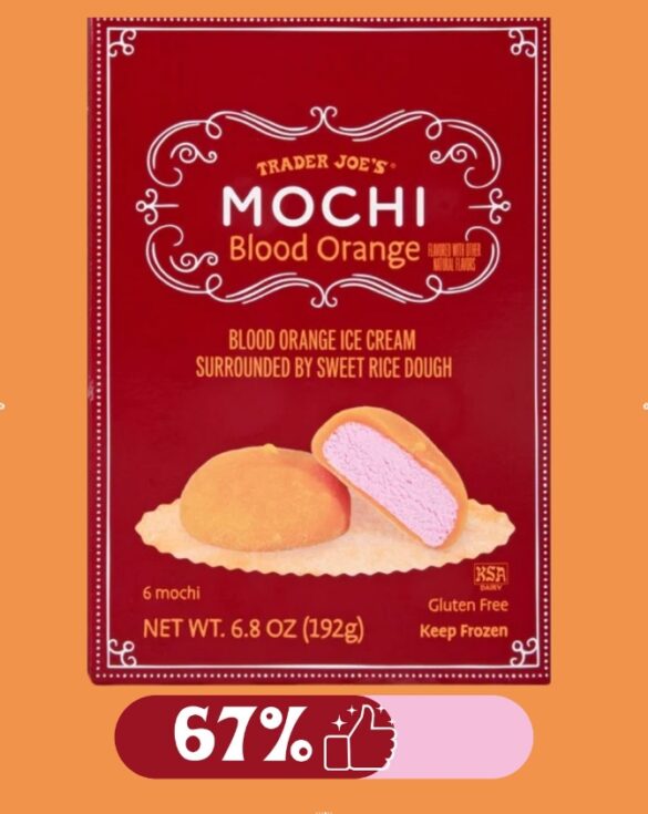 Trader Joe's Mochi Blood Orange Rated: 67%👍 - Trader Joe's List